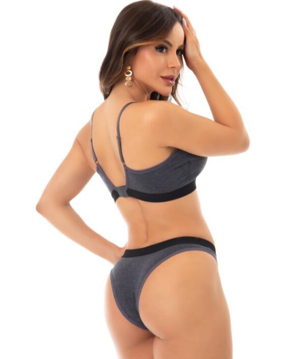 🤍 Conjunto Urban Fit com Bojo Removível - Imagem 3