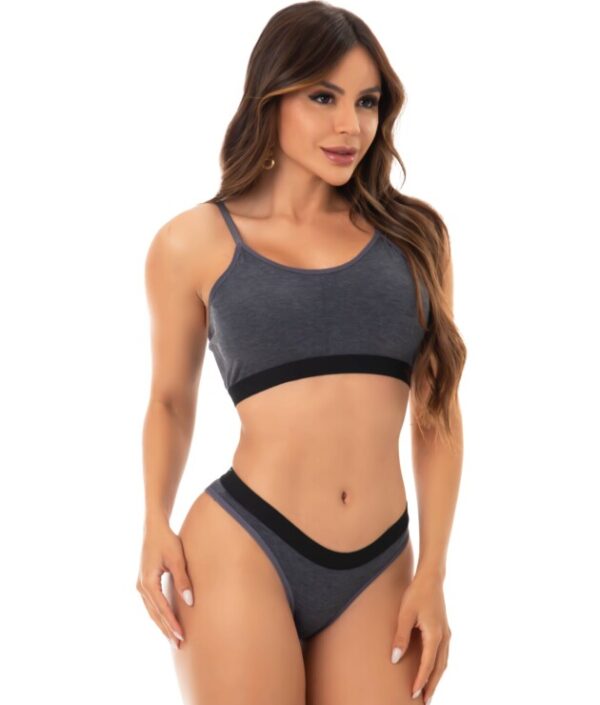 🤍 Conjunto Urban Fit com Bojo Removível