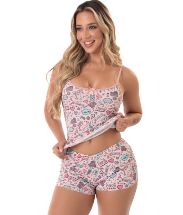 🦋 Short Doll Leveza & Estampa - Imagem 3