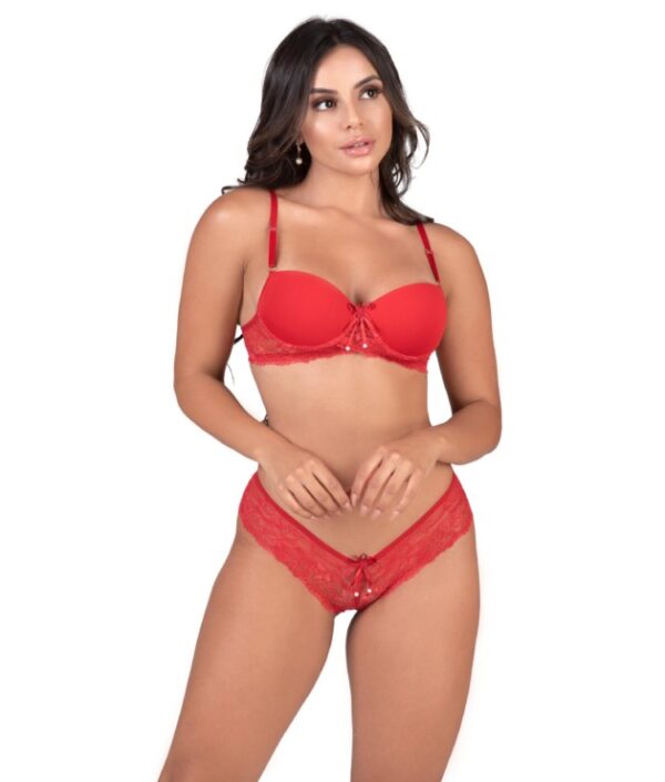 💕 Conjunto de Bojo com Calesson – Rosa | Conforto & Sensualidade - Imagem 5