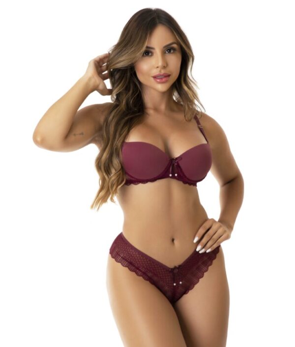 💕 Conjunto de Bojo com Calesson – Rosa | Conforto & Sensualidade