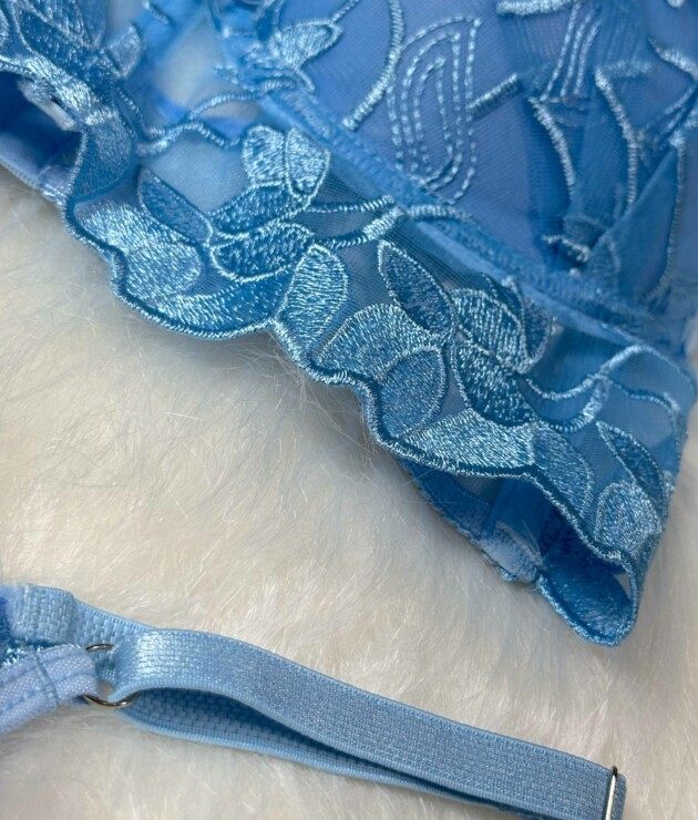 🔥 Lingerie Sensual em Tule Bordado – Wendy | Sublime Mulher 🔥 - Imagem 7